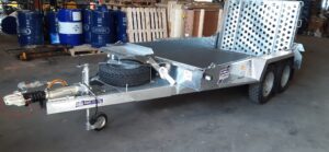 New GH1054BT,3500KG Plant trailer, Led lights, Spare wheel, IN STOCK-image