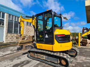 2018 JCB 51R, Hydraulic Quick hitch, Piped for attachments, Boom & dipper C/V's, 3 x Buckets, 2193 Hours-image