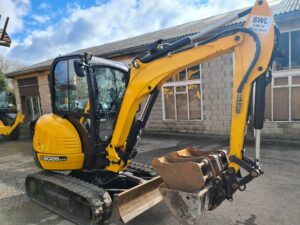 SOLD - 2022 JCB 8026 CTS, Hydraulic Quick hitch, Piped for attachments, 2 x Speed tracking, Orange & Green beacons, 3 x Buckets, Only 746 hours. - SOLD-image